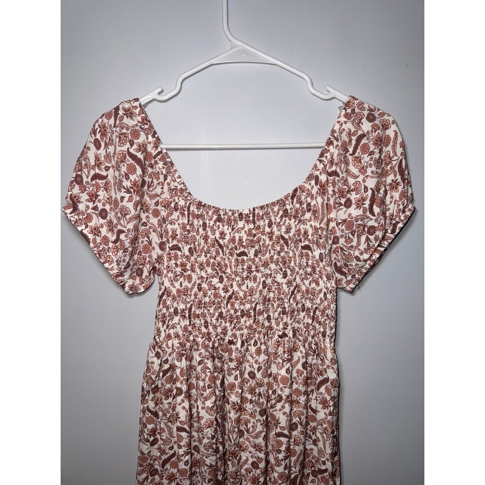 No Comment NY•LA Women's Bohemian Floral MIDI Dress NWT - Picture 2 of 12